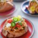 Chicken Burrito Stuffed Sweet Potato